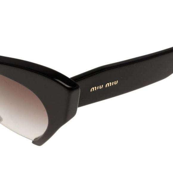 MIU MIU Acetate Sunglasses Black - Picture 5 of 14